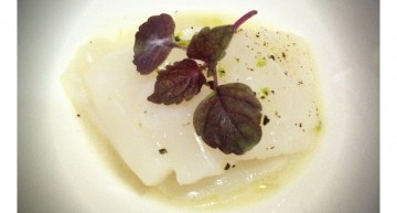 Sashimi tebi de vieires Sashimi tebi de vieires