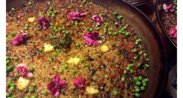 Arròs amb verduretes i bacallà Arròs amb verduretes i bacallà