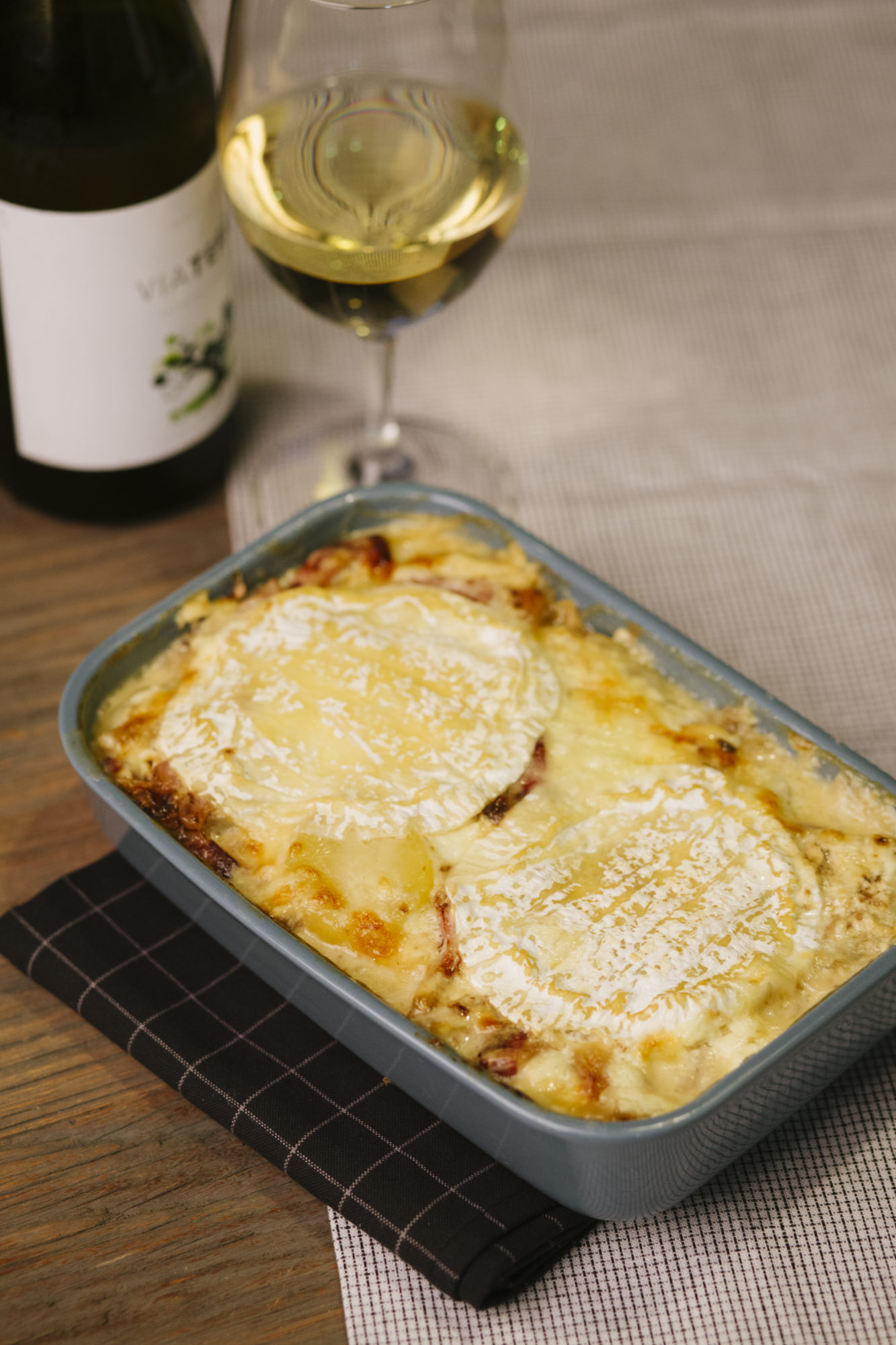 Tartiflette amb manyac i llardons