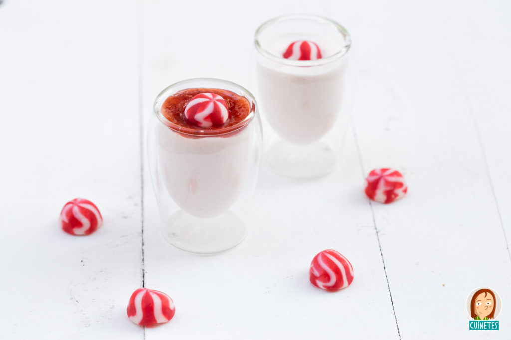Gotets de mousse de petit suisse